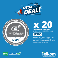 Telkom MYSIM LTE Starters (3GB + 3GB)